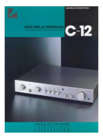 Luxman C-12-Brochure